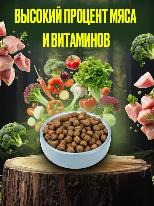 Сухой корм WONDERFUR для собак, гипоаллергенный, крупные, средние, 0,85 кг, фото 2