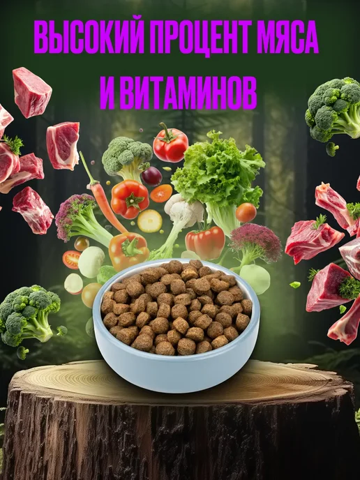Сухой корм WONDERFUR для собак, крупные, средние, 0,85 кг, фото 2