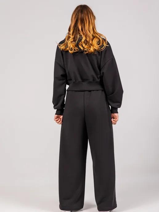 AVR BRAND Костюм спортивный подростковый, черный, фото 4
