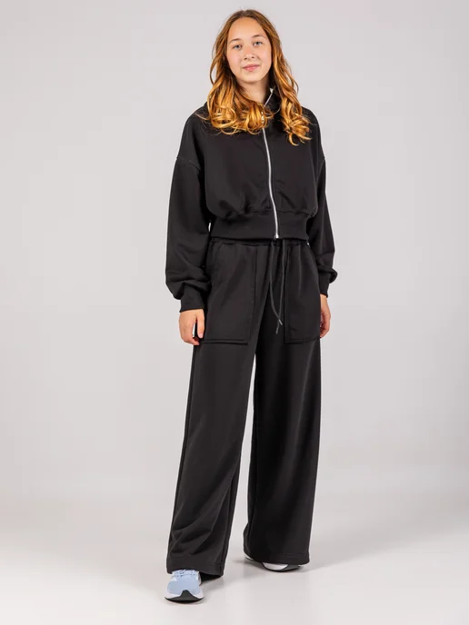 AVR BRAND Костюм спортивный подростковый, черный, фото 6