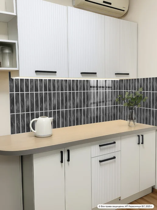 AMODECOR Самоклеящиеся панели для кухни фартук 60х30см ПВХ 30 шт, 15 шт, фото 2