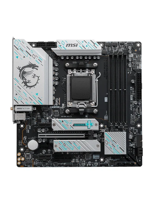 MSI Материнская плата AM5 B650M GAMING PLUS WIFI, MSI Материнская плата AM5, фото 2