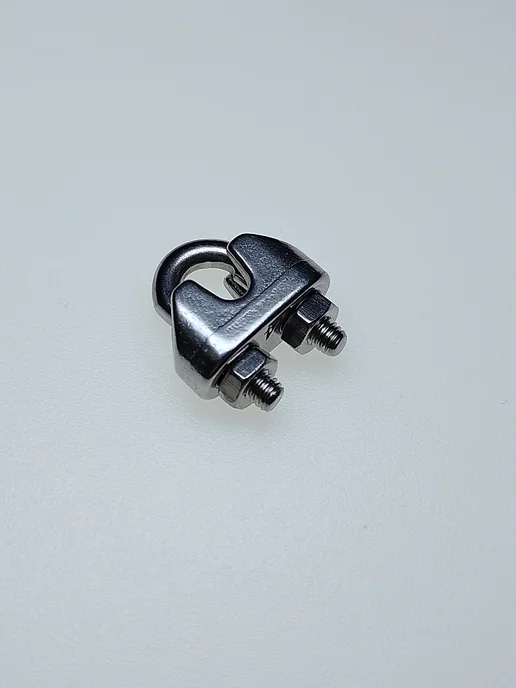 Konung Tools Зажим для троса М4 нержавеющая сталь DIN741 6 шт, 6 шт, фото 2