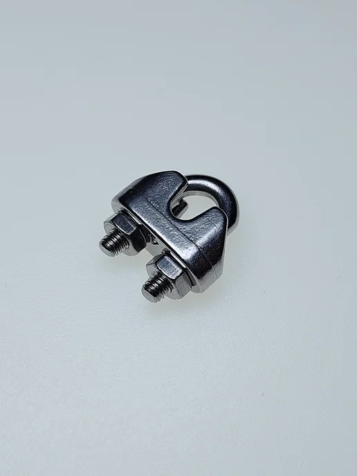 Konung Tools Зажим для троса М4 нержавеющая сталь DIN741 6 шт, 6 шт, фото 3