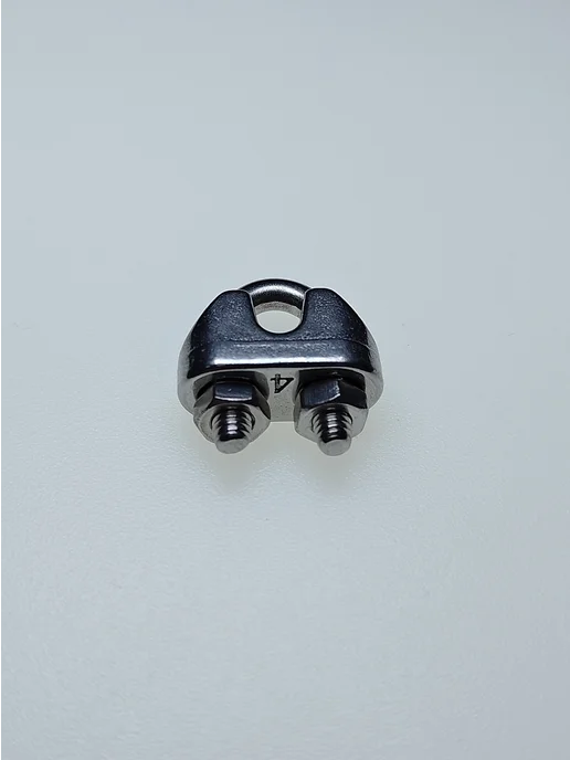 Konung Tools Зажим для троса М4 нержавеющая сталь DIN741 6 шт, 6 шт, фото 5