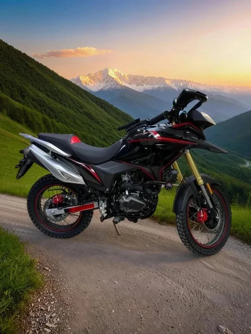 ТЕХНОМОТОРФ Мотоцикл CORSAR 250 BLACK с ПТС, черный, фото 2