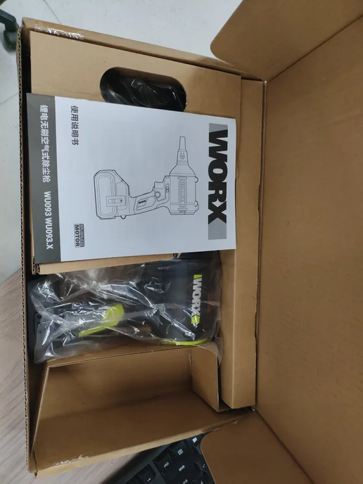 Аккумуляторный Строительный фен WORX WU093, зеленый, фото 4
