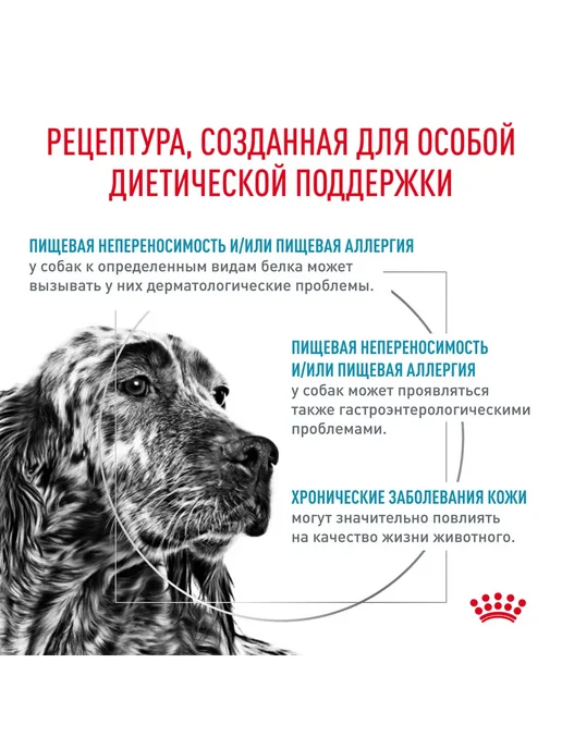 Сухой корм Royal canin При Пищевой для собак, крупные, средние, 4 кг, фото 2