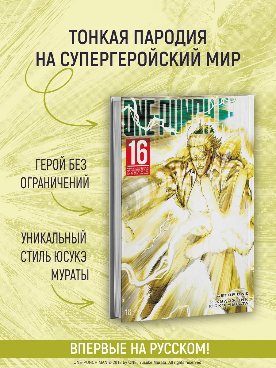 One-Punch Man 16. Чистилищная феноменальная пушка. Благослов