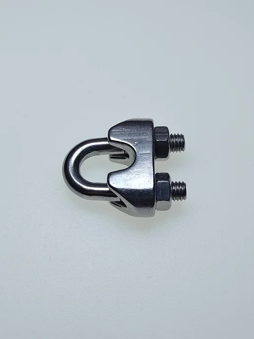 Konung Tools Зажим для троса М4 нержавеющая сталь DIN741 6 шт, 10 шт, фото 2