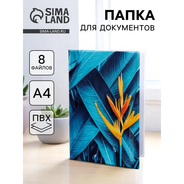 Папка для документов Docs, 8 файлов А4