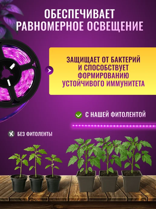 Ист Вэлей Фитолента для растений и рассады 5 метров, 5 м, фото 5