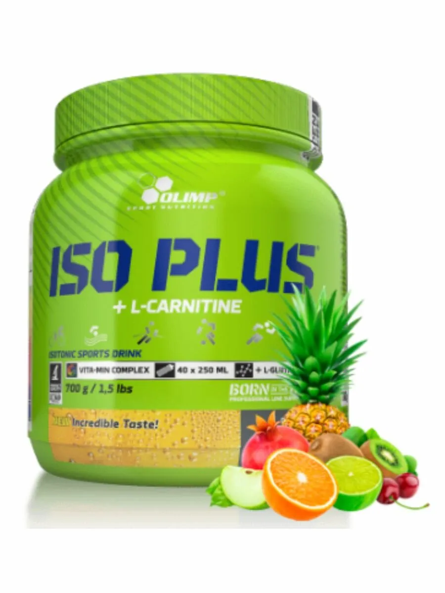 Изотоник 700 г, для энергии и восстановления Iso plus powder