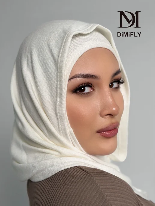 DiMiFLY Готовый хиджаб капор с балаклавой теплый, вариант, фото 8