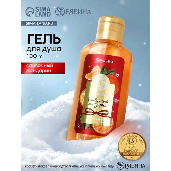 Гель для душа новогодний, 100 мл