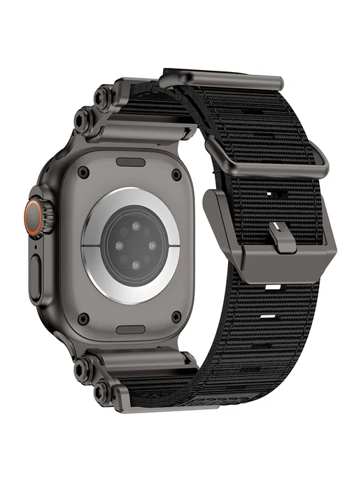Тактический нейлон ремни для Apple Watch 44мм-45мм-46мм-49мм, вариант, фото 4