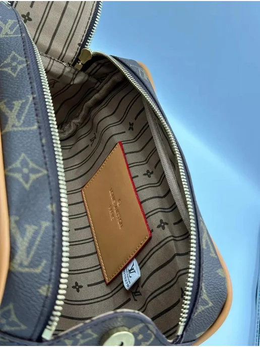 Органайзер для хранения косметичка Louis Vuitton, коричневый, фото 3