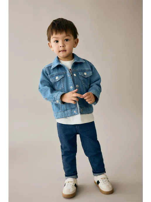 h&M kids Джинсы H&M, синий, фото 7