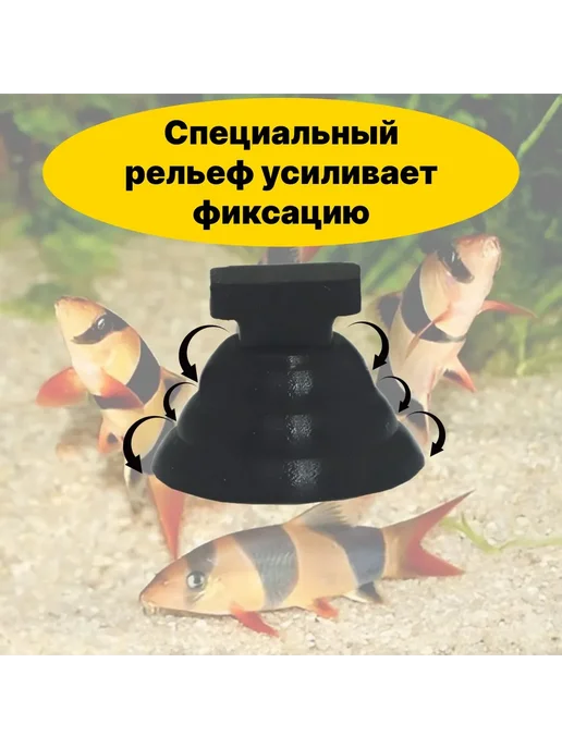 Комплект присосок для аквариумов D22мм 4шт, 4 шт, фото 4