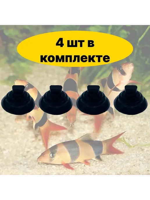 Комплект присосок для аквариумов D22мм 4шт, 4 шт, фото 5
