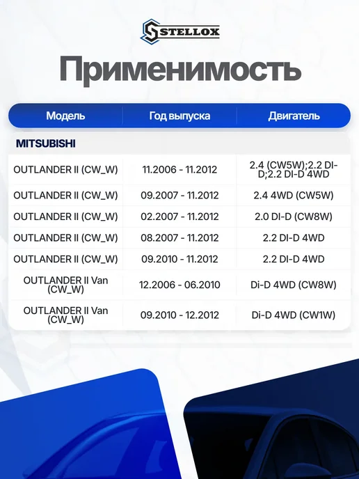 Трос ручного тормоза задний левый Mitsubishi Outlander, вариант, фото 4
