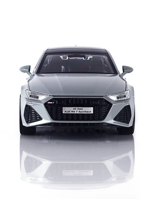 Vulpes Игрушка детская машинка металлическая модель AUDI RS7 1 24, серый, фото 7