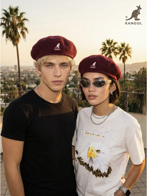 Кепка 504 wool cap, красный, фото 6