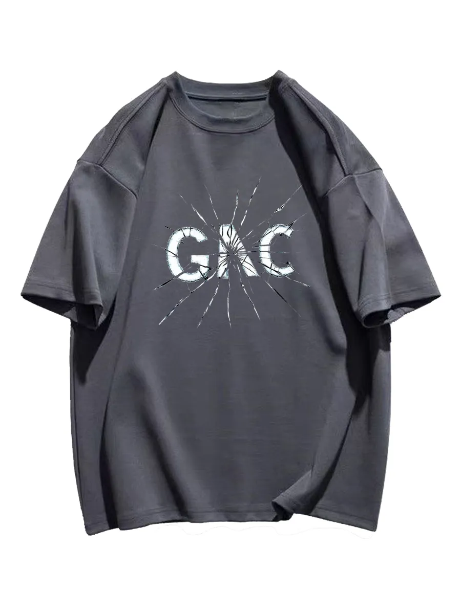 футболка с принтом gac