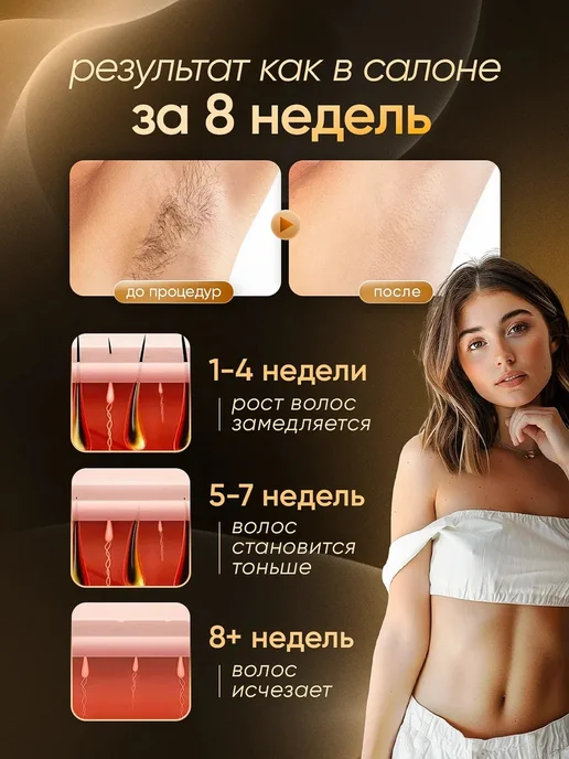 Auri Фотоэпилятор лазерный для удаления волос профессиональный, вариант, фото 2