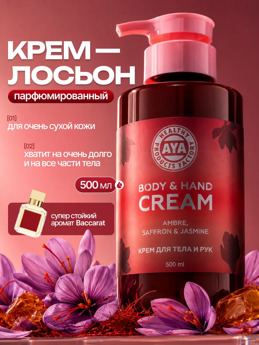 Крем для тела и рук лосьон парфюмированный