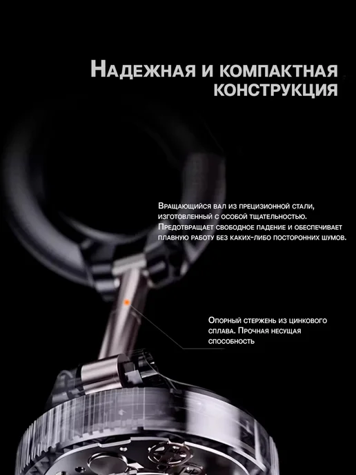Универсальный автомобильный держатель с вакуумной присоской, черный, фото 2