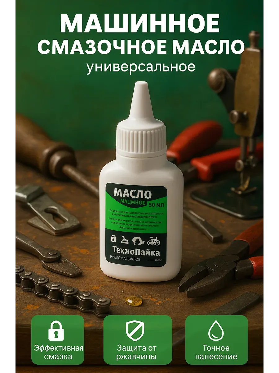 Машинное масло для швейных машин для смазывание деталей
