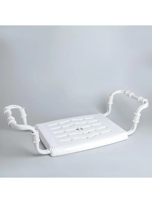 AO Сиденье для ванны раздвижное, 35x29 см, белое, 35x29 см, фото 3