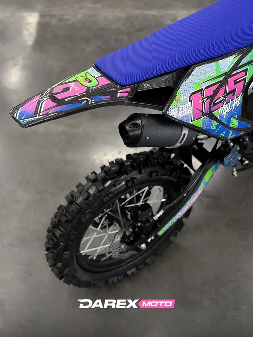 Darex Moto Питбайк эндуро DAREX MALAI 125 зелёный, зеленый, фото 7