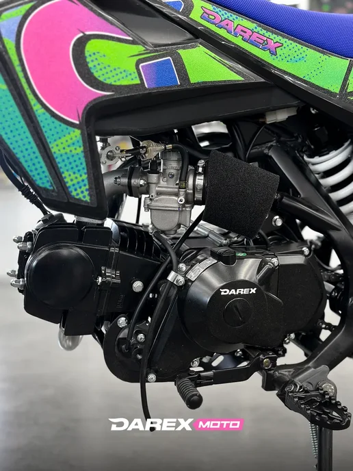 Darex Moto Питбайк эндуро DAREX MALAI 125 зелёный, зеленый, фото 8