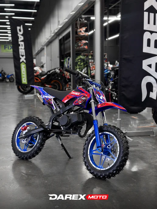 Darex Moto Питбайк детский DAREX Balakai "SPIDERMAN" Синий, синий, фото 2