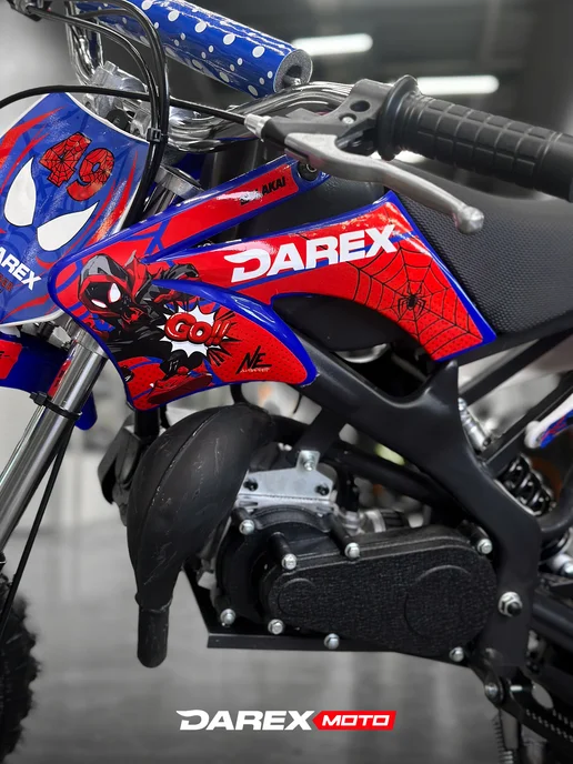 Darex Moto Питбайк детский DAREX Balakai "SPIDERMAN" Синий, синий, фото 4