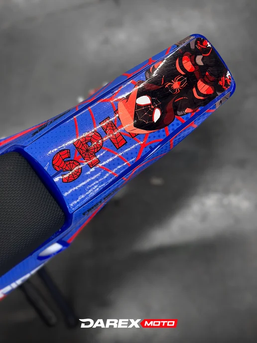 Darex Moto Питбайк детский DAREX Balakai "SPIDERMAN" Синий, синий, фото 6