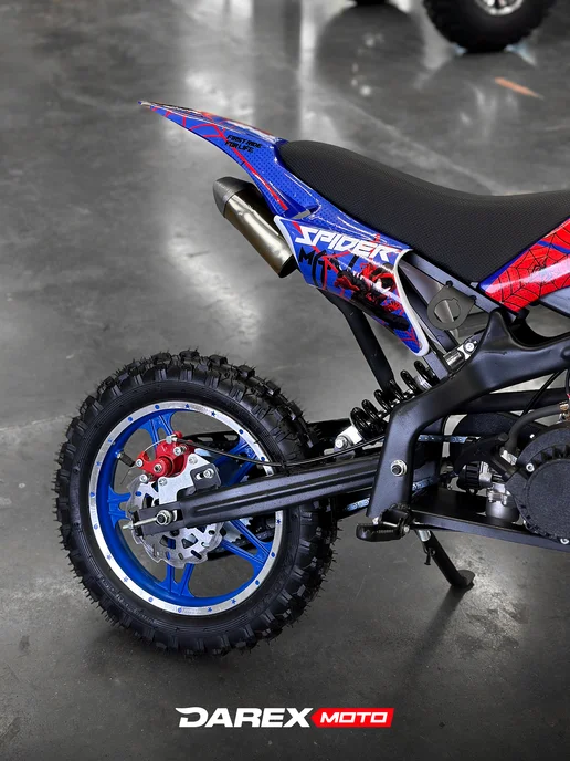 Darex Moto Питбайк детский DAREX Balakai "SPIDERMAN" Синий, синий, фото 7
