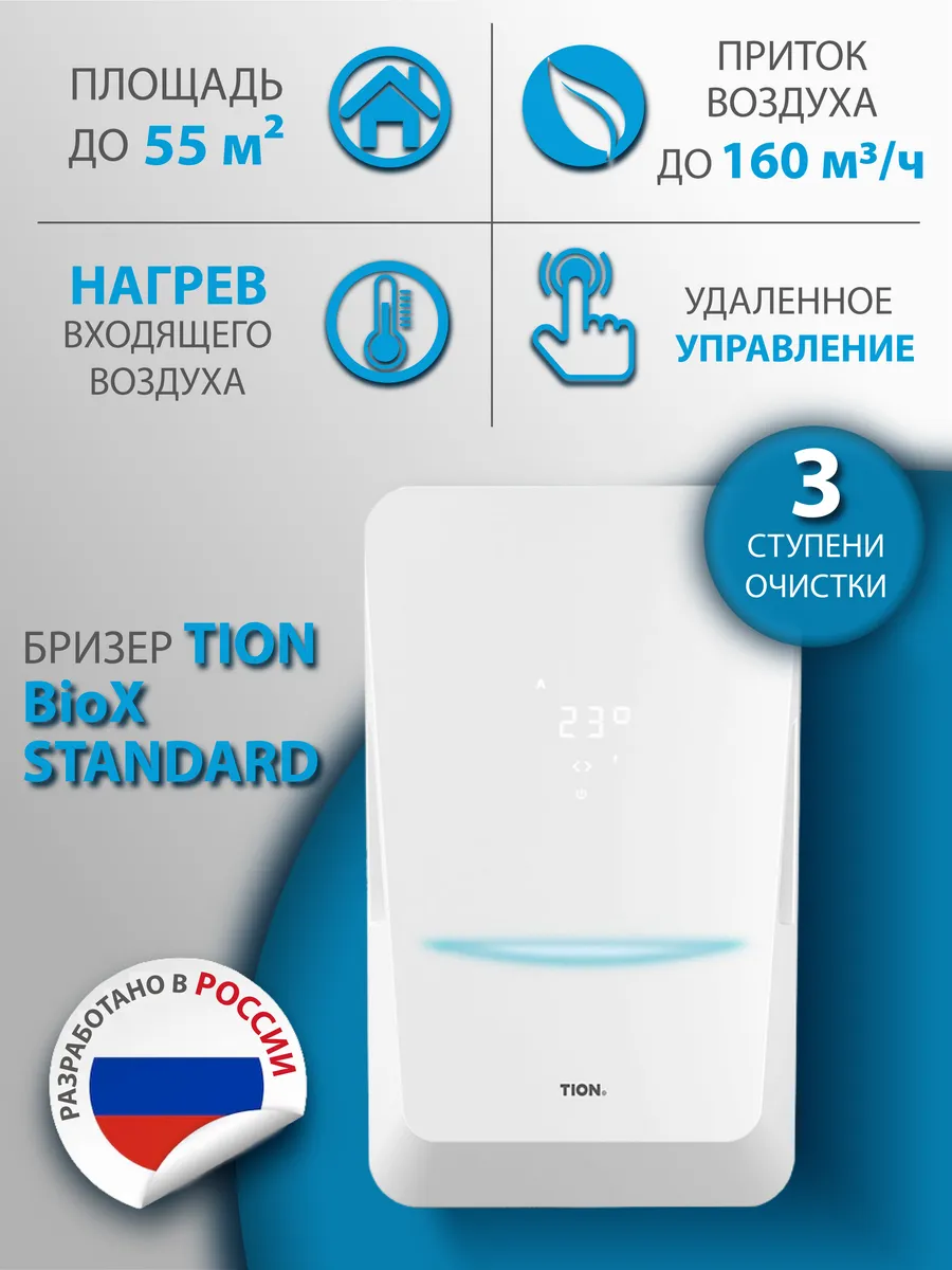 Приточный очиститель воздуха Тион Bio X Standard