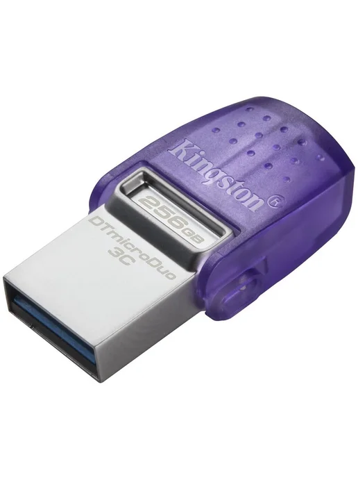 Kingston USB Flash накопитель 256GB DataTraveler microDUO 3C G3, 256 ГБ, фото 3