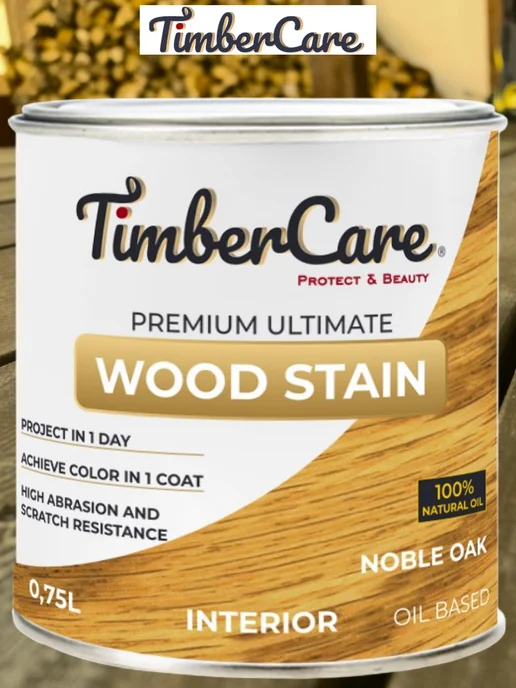 TimberCare Масло для дерева и мебели цвет Благородный дуб, 0,2 л, 750 мл, фото 3