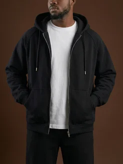 Зип худи оверсайз на молнии