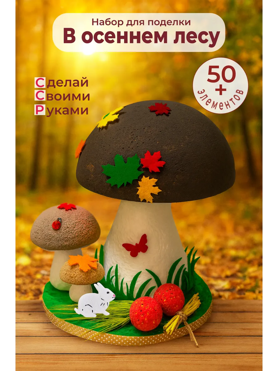 Набор для поделки Грибы
