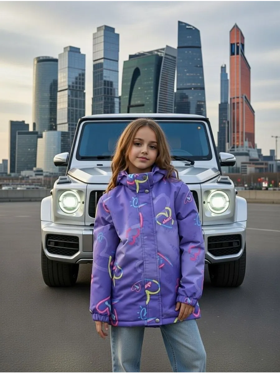 Куртка демисезонная для девочки