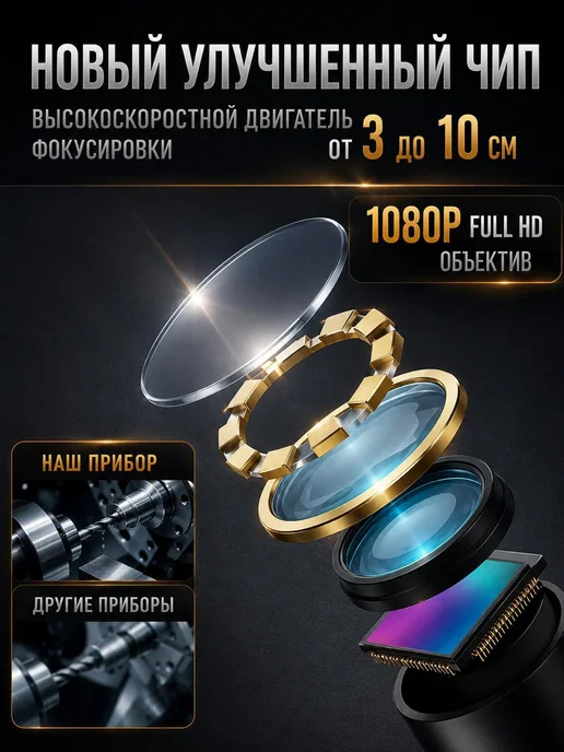 STERN HOME Видеоэндоскоп автомобильный эндоскоп с экраном, вариант, фото 7