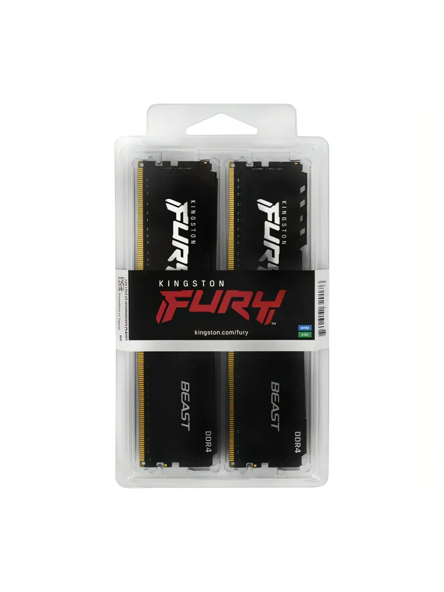 Kingston Модули памяти Fury Beast KF432C16BB1K2 32WP DDR4