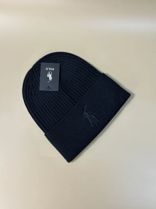 Nike Осенняя Шапка Polo, черный
