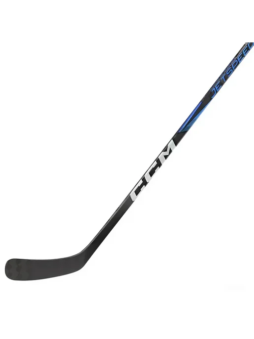 CCM Клюшка хоккейная Jetspeed FT7 Pro Int. Левый хват P28 F55, синий, фото 2