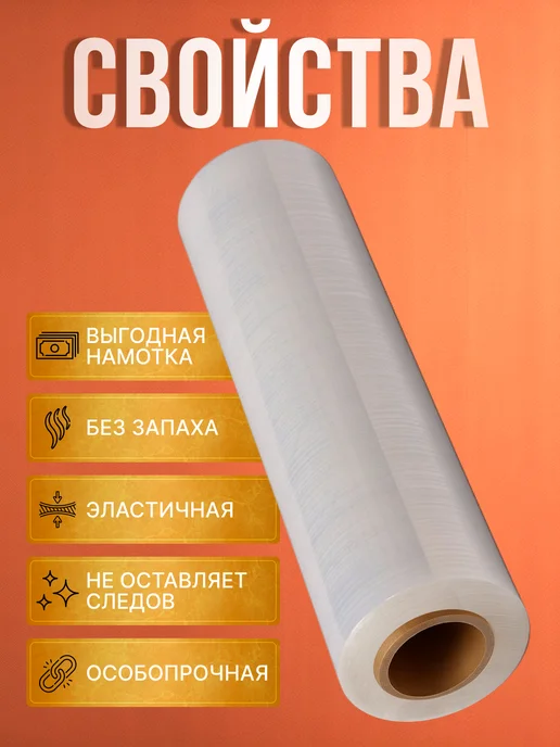 Вайтилен Упаковочная стрейч пленка для багажа и переездов 1.5 кг, вариант, фото 7
